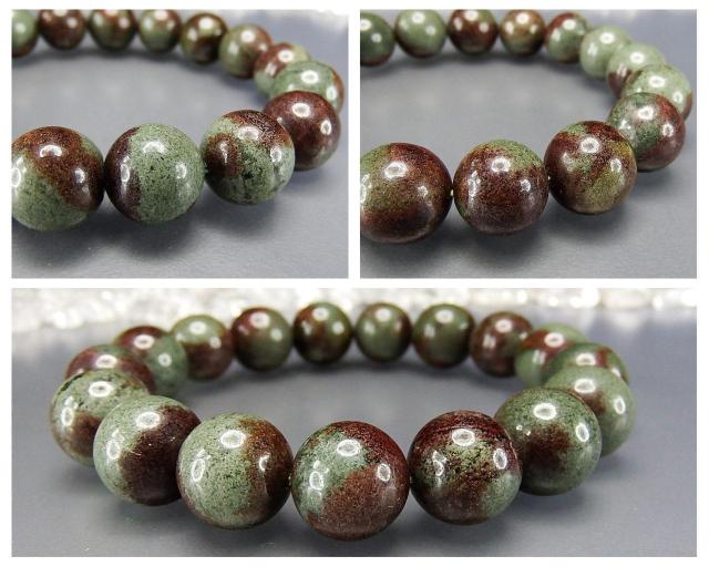 一点物逸品天然石満タン赤緑ガーデンクォーツブレスレット約12mm事業運 < 男性アクセサリー/時計  一点物逸品天然石満タン赤緑ガーデンクォーツブレスレット約12mm事業運 < 男性アクセサリー/時計の