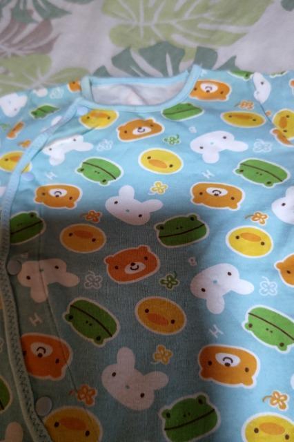 ★中古長袖ベビーロンパース70 < キッズ/ベビー  ★中古長袖ベビーロンパース70 < キッズ/ベビーの