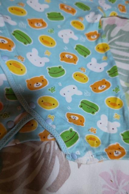 ★中古長袖ベビーロンパース70 < キッズ/ベビー  ★中古長袖ベビーロンパース70 < キッズ/ベビーの