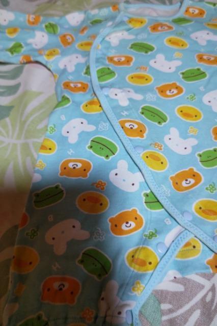 ★中古長袖ベビーロンパース70 < キッズ/ベビー  ★中古長袖ベビーロンパース70 < キッズ/ベビーの