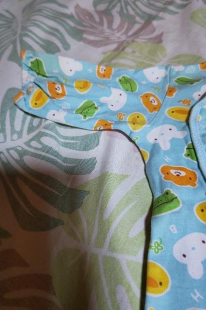 ★中古長袖ベビーロンパース70 < キッズ/ベビー  ★中古長袖ベビーロンパース70 < キッズ/ベビーの