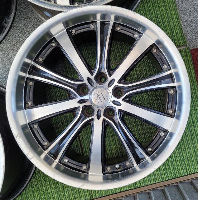 ANHELO アネーロ19インチ×8.5J 9.5J +35 +38 5H PCD114.3ホイールのみ4本セット。 < 自動車/バイク ANHELO アネーロ19インチ×8.5J 9.5J +35 +38 5H PCD114.3ホイールのみ4本セット。 < 自動車/バイク