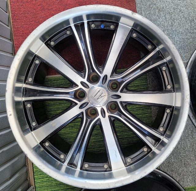 ANHELO アネーロ19インチ×8.5J 9.5J +35 +38 5H PCD114.3ホイールのみ4本セット。 < 自動車/バイク ANHELO アネーロ19インチ×8.5J 9.5J +35 +38 5H PCD114.3ホイールのみ4本セット。 < 自動車/バイク