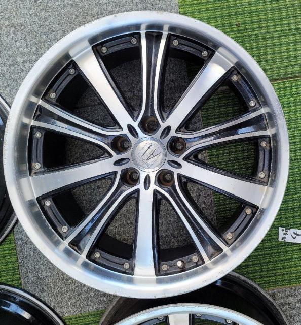 ANHELO アネーロ19インチ×8.5J 9.5J +35 +38 5H PCD114.3ホイールのみ4本セット。 < 自動車/バイク ANHELO アネーロ19インチ×8.5J 9.5J +35 +38 5H PCD114.3ホイールのみ4本セット。 < 自動車/バイク