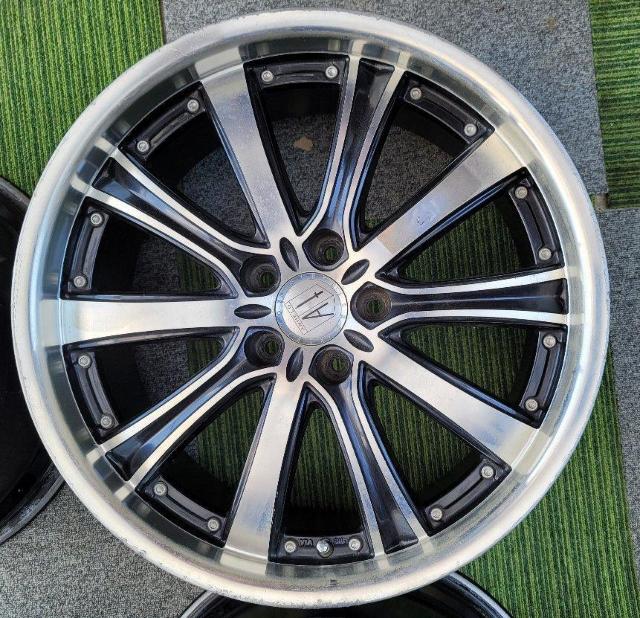 ANHELO アネーロ19インチ×8.5J 9.5J +35 +38 5H PCD114.3ホイールのみ4本セット。 < 自動車/バイク ANHELO アネーロ19インチ×8.5J 9.5J +35 +38 5H PCD114.3ホイールのみ4本セット。 < 自動車/バイク