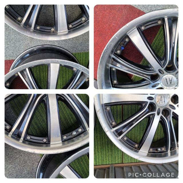 ANHELO アネーロ19インチ×8.5J 9.5J +35 +38 5H PCD114.3ホイールのみ4本セット。 < 自動車/バイク ANHELO アネーロ19インチ×8.5J 9.5J +35 +38 5H PCD114.3ホイールのみ4本セット。 < 自動車/バイク