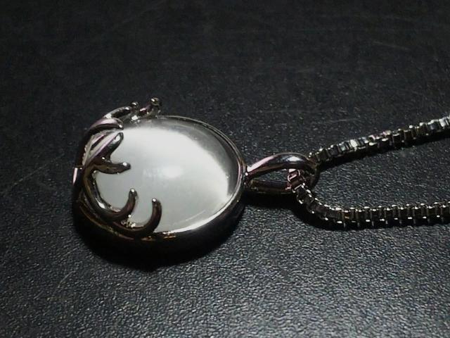 天然石★キャッツアイ(ホワイト) ペンダント < 女性アクセサリー/時計 天然石★キャッツアイ(ホワイト) ペンダント < 女性アクセサリー/時計の