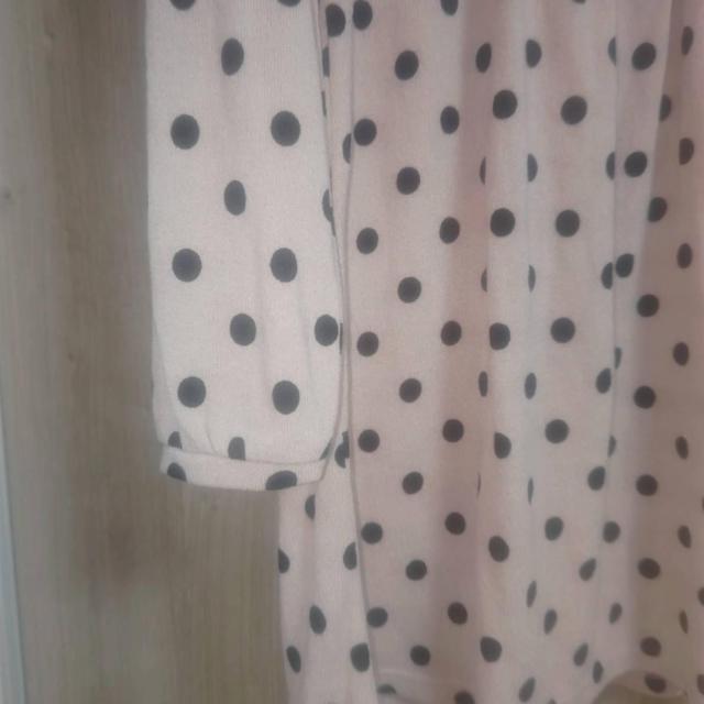 新品タグ付き ピンク水玉柄長袖ワンピース Mサイズ 送料無料 < 女性ファッション 新品タグ付き ピンク水玉柄長袖ワンピース Mサイズ 送料無料 < 女性ファッションの