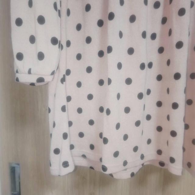 新品タグ付き ピンク水玉柄長袖ワンピース Mサイズ 送料無料 < 女性ファッション 新品タグ付き ピンク水玉柄長袖ワンピース Mサイズ 送料無料 < 女性ファッションの