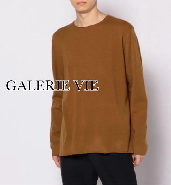 美品 ギャルリーヴィー GALERIE VIE クルーネック ニット S < 男性ファッション 美品 ギャルリーヴィー GALERIE VIE クルーネック ニット S < 男性ファッションの