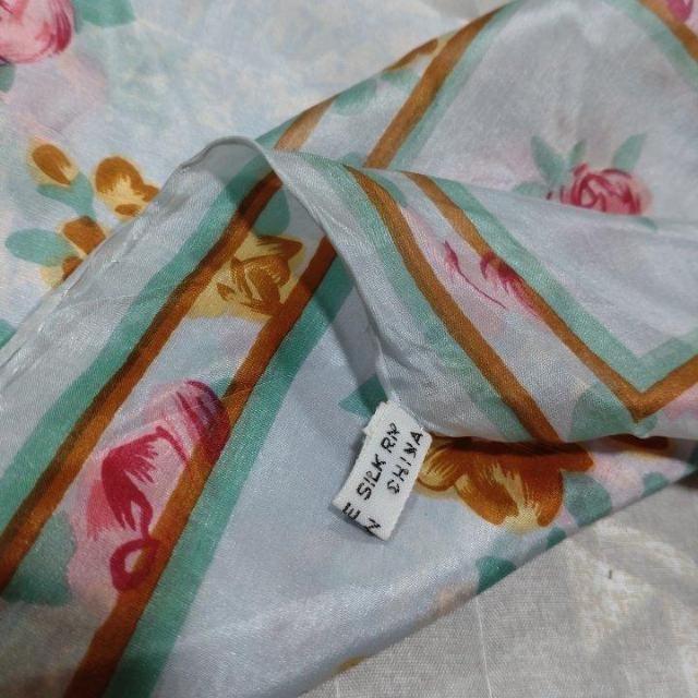 花柄シルクスカーフ < ブランド 花柄シルクスカーフ < ブランドの