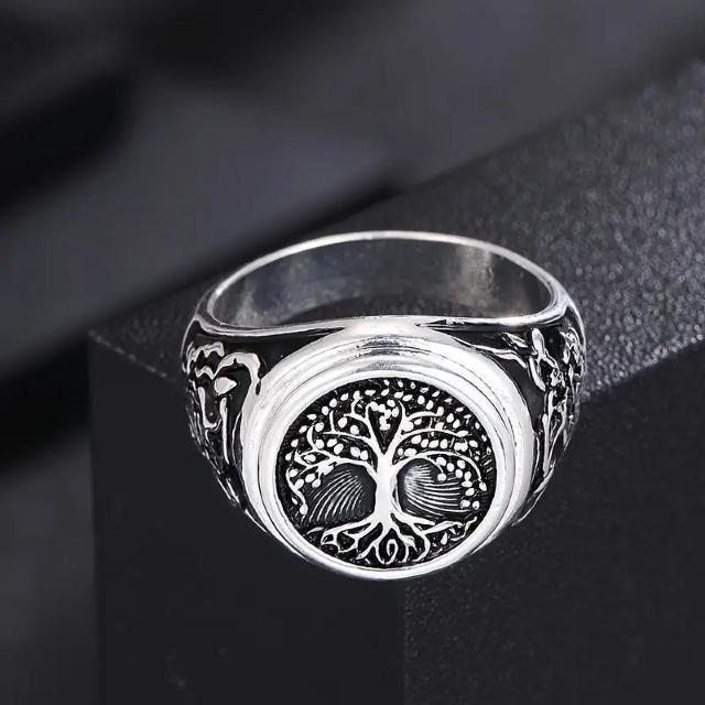 超お買い得590円★ファッションライフツリーパターン合金リング、パンクファッションメンズ USAサイズ11号(日本サイズ24)金 < 男性アクセサリー/時計 超お買い得590円★ファッションライフツリーパターン合金リング、パンクファッションメンズ USAサイズ11号(日本サイズ24)金 < 男性アクセサリー/時計の