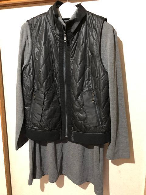 新品sans fin ベスト付きカットソーワンピース 単品で使えて便利 < 女性ファッション 新品sans fin ベスト付きカットソーワンピース 単品で使えて便利 < 女性ファッションの