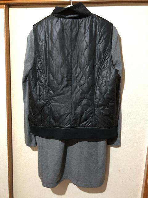 新品sans fin ベスト付きカットソーワンピース 単品で使えて便利 < 女性ファッション 新品sans fin ベスト付きカットソーワンピース 単品で使えて便利 < 女性ファッションの