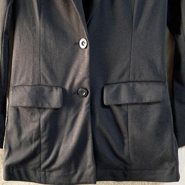 新品 ムルーアMURUA/フレア ストレッチ ジャケット ブラック 黒 S < ブランド 新品 ムルーアMURUA/フレア ストレッチ ジャケット ブラック 黒 S < ブランドの