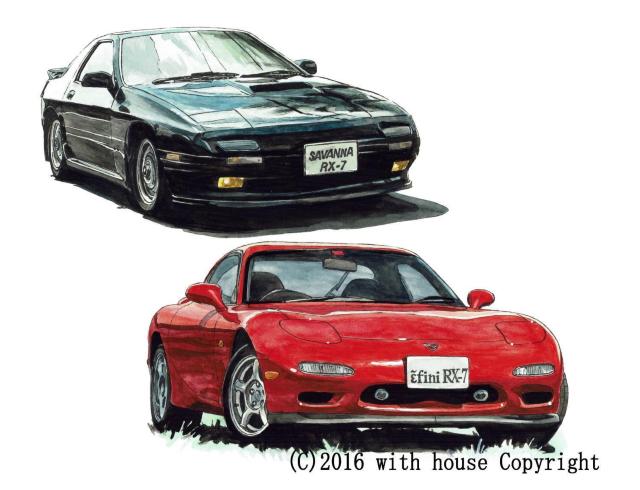 NC-365アンフィニRX-7限定版画 直筆サイン額装●作家平右ヱ門 < 自動車/バイク NC-365アンフィニRX-7限定版画 直筆サイン額装●作家平右ヱ門 < 自動車/バイク