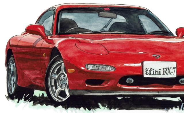 NC-365アンフィニRX-7限定版画 直筆サイン額装●作家平右ヱ門 < 自動車/バイク NC-365アンフィニRX-7限定版画 直筆サイン額装●作家平右ヱ門 < 自動車/バイク