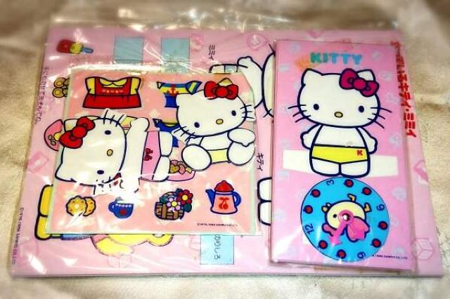新品 1976 1988 当時物 キティ きせかえ 人形 セット 昭和レトロ < おもちゃ  新品 1976 1988 当時物 キティ きせかえ 人形 セット 昭和レトロ < おもちゃの