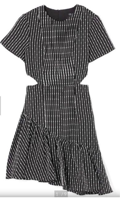 C/MEOカメオワンピースドレスストライプボーダープリーツドット < 女性ファッション C/MEOカメオワンピースドレスストライプボーダープリーツドット < 女性ファッションの
