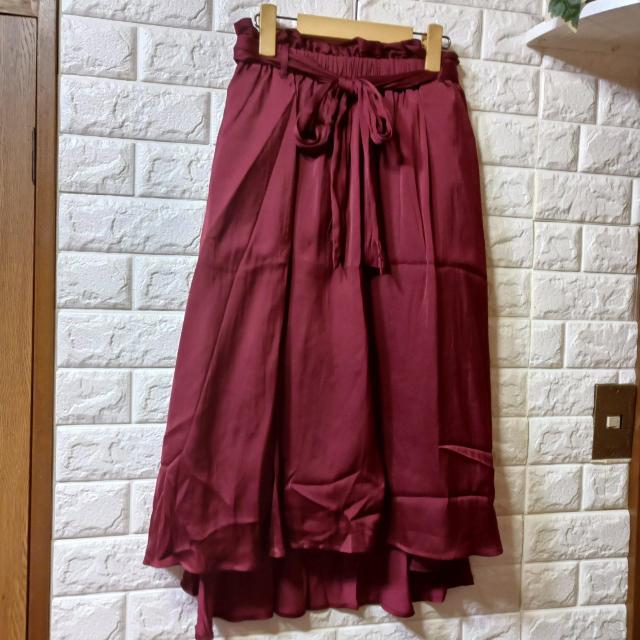 chocol raffine robe★新品★イレヘムスカート/M < 女性ファッション  chocol raffine robe★新品★イレヘムスカート/M  < 女性ファッションの