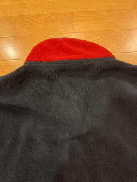 TOMMY HILFIGER トミーヒルフィガー  フリースジャケット  大きいsize XXL  紺赤青 < 男性ファッション  TOMMY HILFIGER トミーヒルフィガー  フリースジャケット  大きいsize XXL  紺赤青 < 男性ファッションの