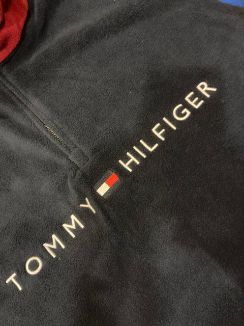 TOMMY HILFIGER トミーヒルフィガー  フリースジャケット  大きいsize XXL  紺赤青 < 男性ファッション  TOMMY HILFIGER トミーヒルフィガー  フリースジャケット  大きいsize XXL  紺赤青 < 男性ファッションの