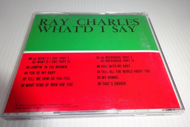 レイ・チャールズ★ホワッド・アイ・セイ(完全生産限定)★Ray Charles★R&B★CD★2枚同梱270円 < CD/DVD/ビデオ  レイ・チャールズ★ホワッド・アイ・セイ(完全生産限定)★Ray Charles★R&B★CD★2枚同梱270円 < CD/DVD/ビデオの
