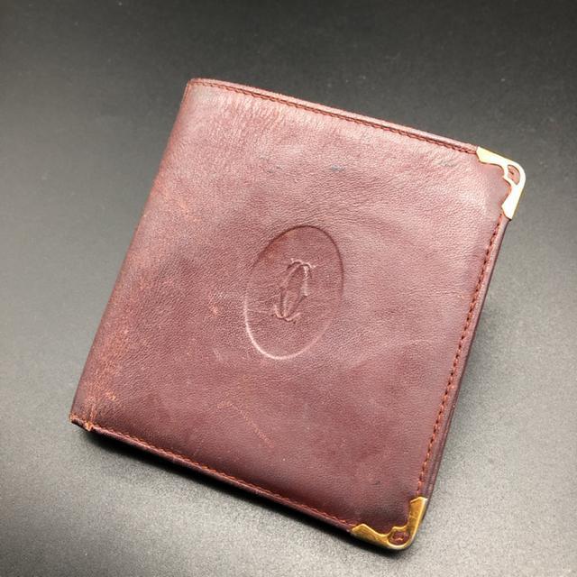 即決 Cartier カルティエ 二つ折り財布 < ブランド  即決 Cartier カルティエ 二つ折り財布  < ブランドの