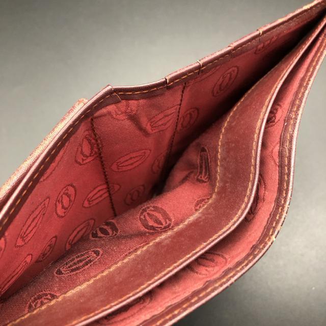 即決 Cartier カルティエ 二つ折り財布 < ブランド  即決 Cartier カルティエ 二つ折り財布 < ブランドの