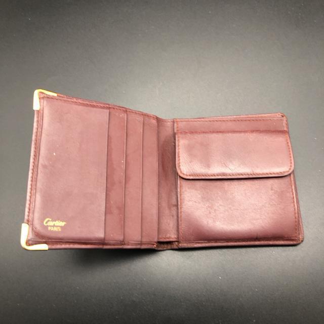 即決 Cartier カルティエ 二つ折り財布 < ブランド  即決 Cartier カルティエ 二つ折り財布 < ブランドの