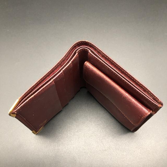 即決 Cartier カルティエ 二つ折り財布 < ブランド  即決 Cartier カルティエ 二つ折り財布 < ブランドの