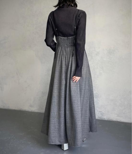 新品☆&g'aime(アンジェム)チェックフレアロングワンピース☆ < 女性ファッション 新品☆&g'aime(アンジェム)チェックフレアロングワンピース☆ < 女性ファッションの