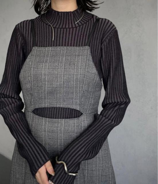 新品☆&g'aime(アンジェム)チェックフレアロングワンピース☆ < 女性ファッション 新品☆&g'aime(アンジェム)チェックフレアロングワンピース☆ < 女性ファッションの