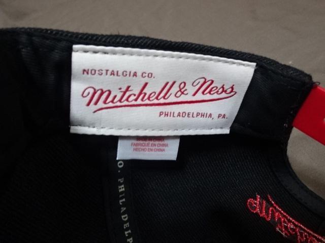 【Mitchell & Ness】NBA トレイルブレイザーズ NBA創設75周年記念 ロゴ刺繍入り キャップ < 男性ファッション  【Mitchell & Ness】NBA トレイルブレイザーズ NBA創設75周年記念 ロゴ刺繍入り キャップ < 男性ファッションの