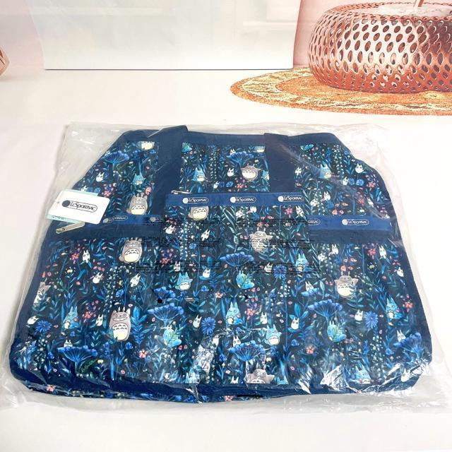 新品★LeSportsac レスポートサック トトロ ボタニカル 植物園 ボストンバッグ 2way トートバッグ 4319 セット < 女性ファッション  新品★LeSportsac レスポートサック トトロ ボタニカル 植物園 ボストンバッグ 2way トートバッグ 4319 セット < 女性ファッションの