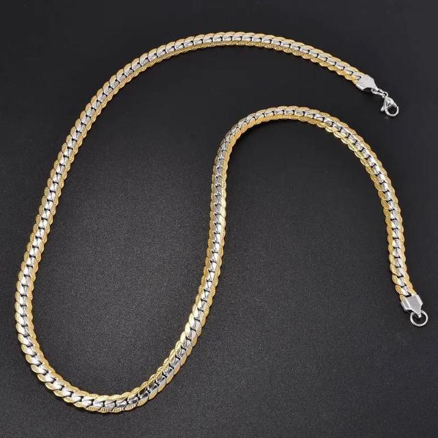 爆ヤス価格890円★ファッションチェーンネックレス クラシックヒップホップ  シルバー・ゴールド ステンレススチールチェーン < 男性アクセサリー/時計  爆ヤス価格890円★ファッションチェーンネックレス クラシックヒップホップ  シルバー・ゴールド ステンレススチールチェーン < 男性アクセサリー/時計の
