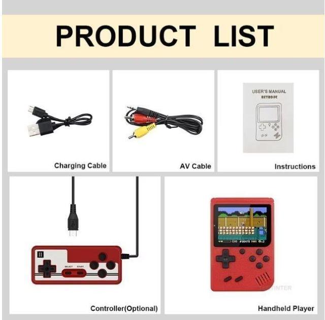 送料無料 未使用品 800 ゲーム ポータブルゲーム機 レトロ携帯ゲーム機 2人  3インチ画面 一体型  100 < ゲーム本体/ソフト  送料無料 未使用品 800 ゲーム ポータブルゲーム機 レトロ携帯ゲーム機 2人  3インチ画面 一体型  100 < ゲーム本体/ソフトの