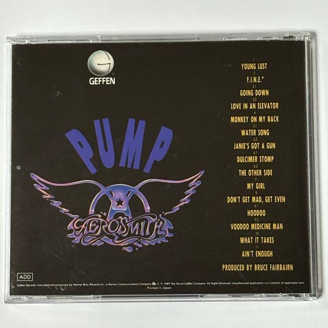 Aerosmith / Pump 日本盤 < タレントグッズ  Aerosmith / Pump 日本盤 < タレントグッズの