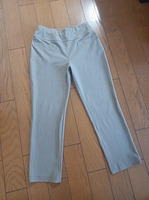 LOBJIE ロブジェ★定価12000円なめらか全方向伸び伸びパンツ★履き心地抜群★美美品★足長効果細見ストライプ★送料無料★ < 女性ファッション  LOBJIE ロブジェ★定価12000円なめらか全方向伸び伸びパンツ★履き心地抜群★美美品★足長効果細見ストライプ★送料無料★  < 女性ファッションの
