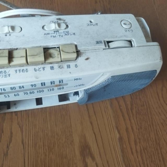 ラジカセ ラジオ機能のみ ジャンク品 < 家電/AV  ラジカセ ラジオ機能のみ ジャンク品 < 家電/AVの