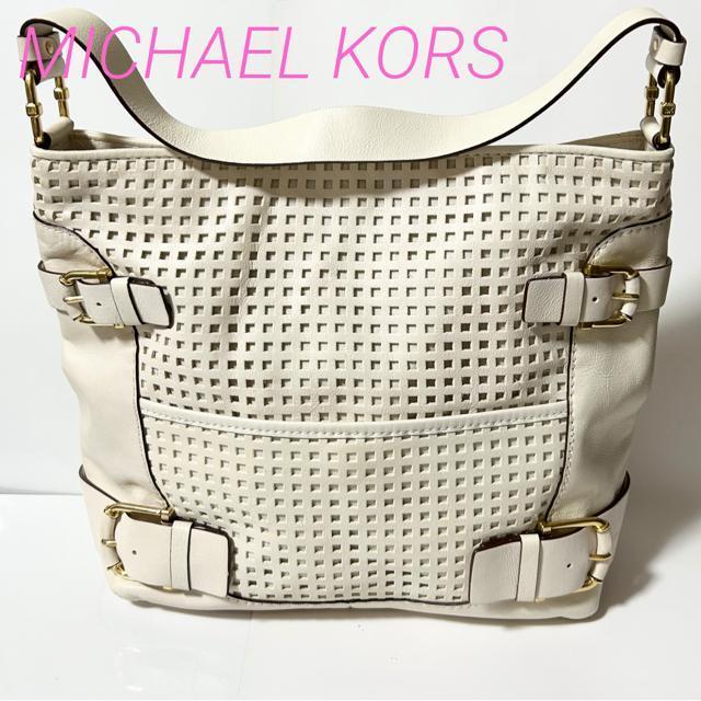 美品 MICHAEL KORS マイケルコース レザー ショルダー ハンドバッグ < ブランド  美品 MICHAEL KORS マイケルコース レザー ショルダー ハンドバッグ  < ブランドの
