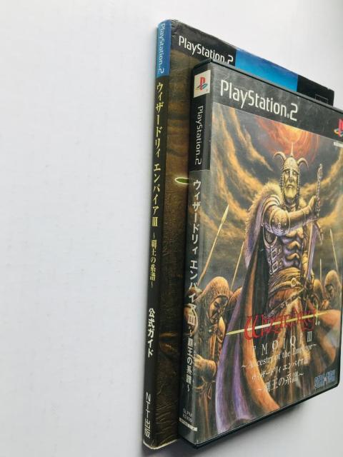 ウィザードリィ エンパイアIII 3 覇王の系譜 公式ガイド PS2 攻略本セット Wizardry Empire < ゲーム本体/ソフト ウィザードリィ エンパイアIII 3 覇王の系譜 公式ガイド PS2 攻略本セット Wizardry Empire < ゲーム本体/ソフトの