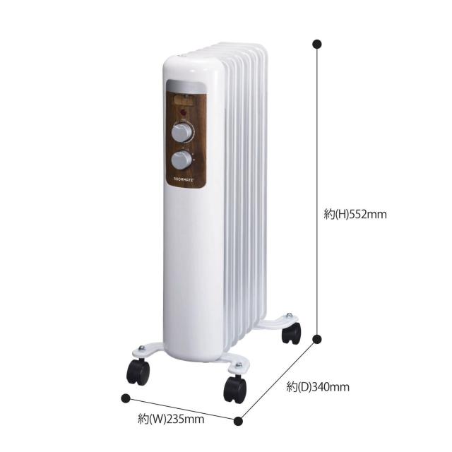 オイルヒーター RM-241H オイル補充不要 換気不要 出力3段階 CO2排出無し < 家電/AV オイルヒーター RM-241H オイル補充不要 換気不要 出力3段階 CO2排出無し < 家電/AVの