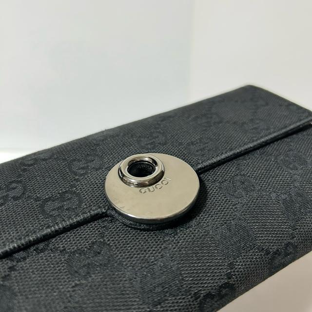 GUCCI �O�b�` GG�L�����o�X W�z�b�N �_�u���z�b�N �����z ���U�[ �u���b�N �� �u�����h�� 