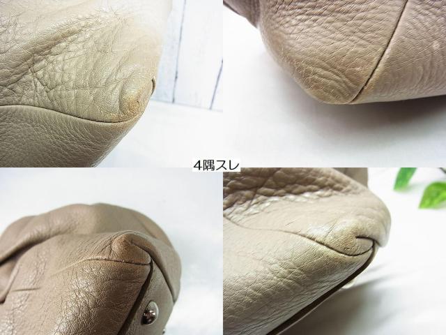 【正規】FURLA フルラ レザートート ハンドバッグ ドット柄ライニング < ブランド 【正規】FURLA フルラ レザートート ハンドバッグ ドット柄ライニング < ブランドの