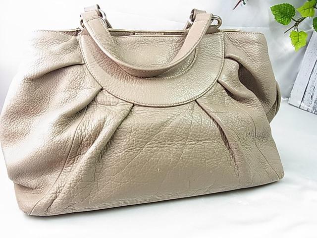 【正規】FURLA フルラ レザートート ハンドバッグ ドット柄ライニング < ブランド 【正規】FURLA フルラ レザートート ハンドバッグ ドット柄ライニング < ブランドの