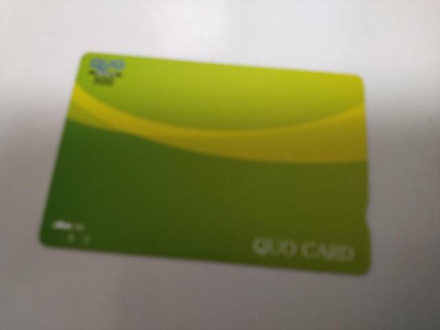 QUO�J�[�h�@�T�O�O�~  �� �`�P�b�g/������ 