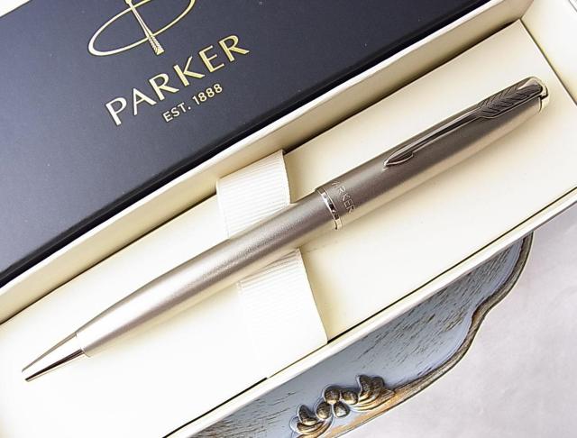 ★【正規品・未使用】PARKERパーカーソネットボールペンステンレススチールFRANCE刻印定価13,200円 < インテリア/ライフ ★【正規品・未使用】PARKERパーカーソネットボールペンステンレススチールFRANCE刻印定価13,200円 < インテリア/ライフの