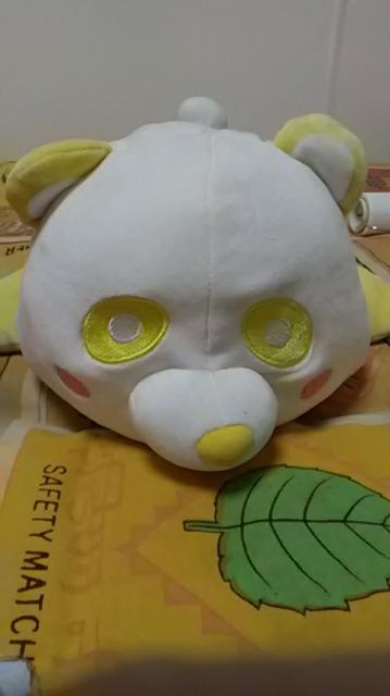 AAA・え〜パンダ・もちもちBIGぬいぐるみ・黄色 日高 < タレントグッズ  AAA・え〜パンダ・もちもちBIGぬいぐるみ・黄色 日高  < タレントグッズの