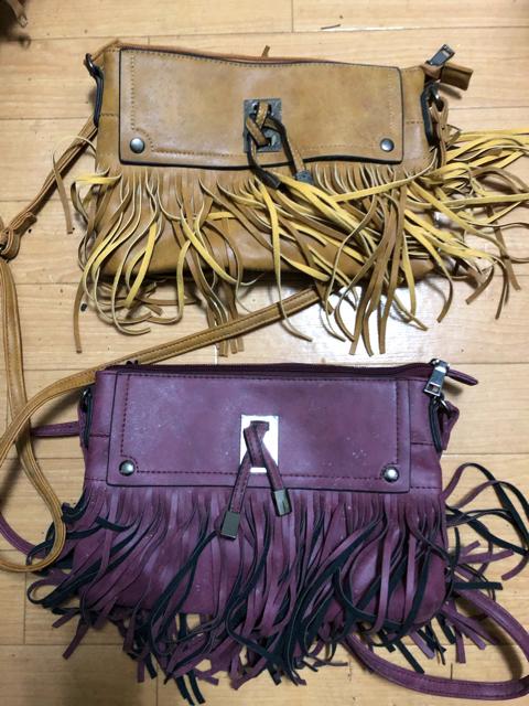 革バック一点 写真では2点だが < 女性ファッション  革バック一点 写真では2点だが  < 女性ファッションの